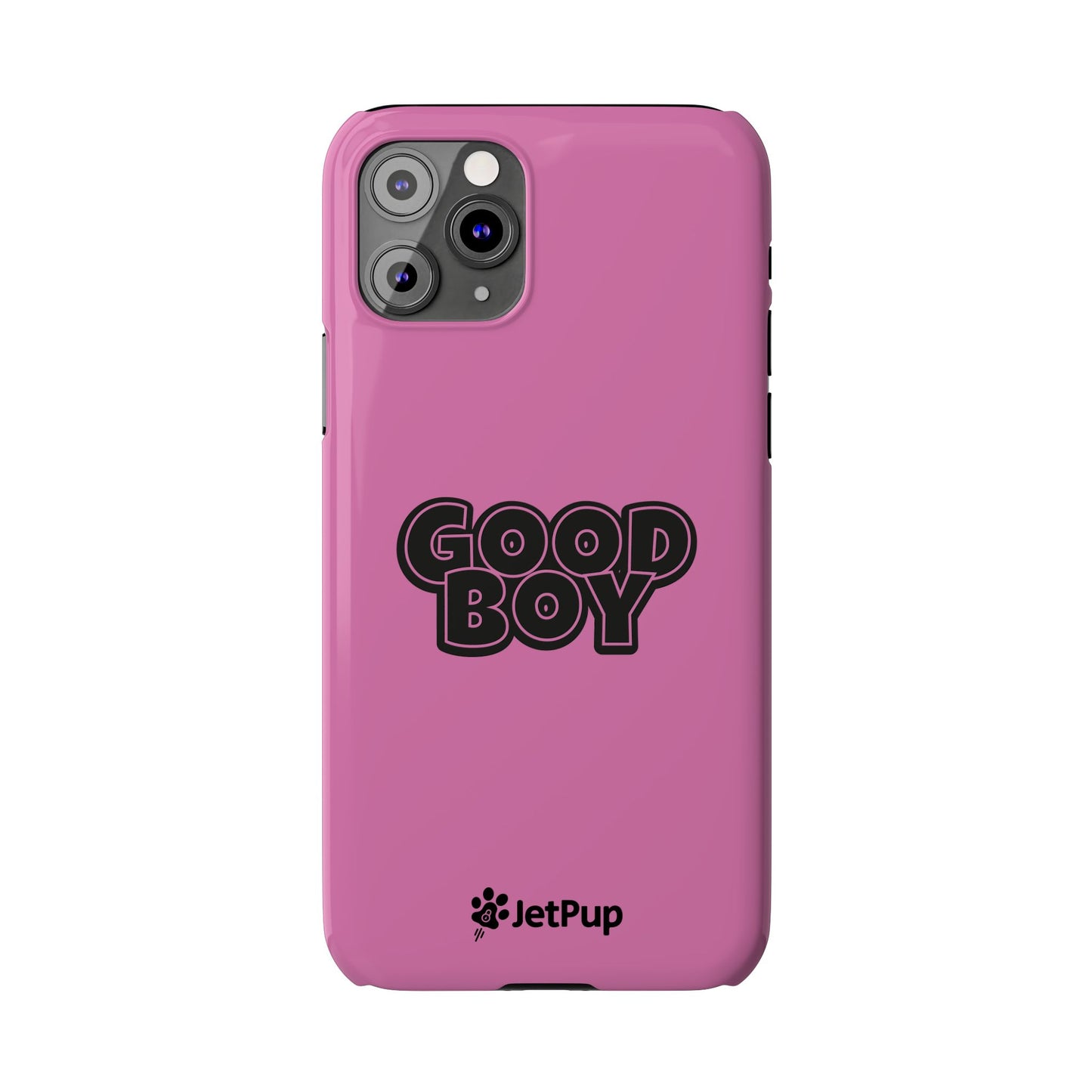 Good Boy Slim iPhone Cases - Pink