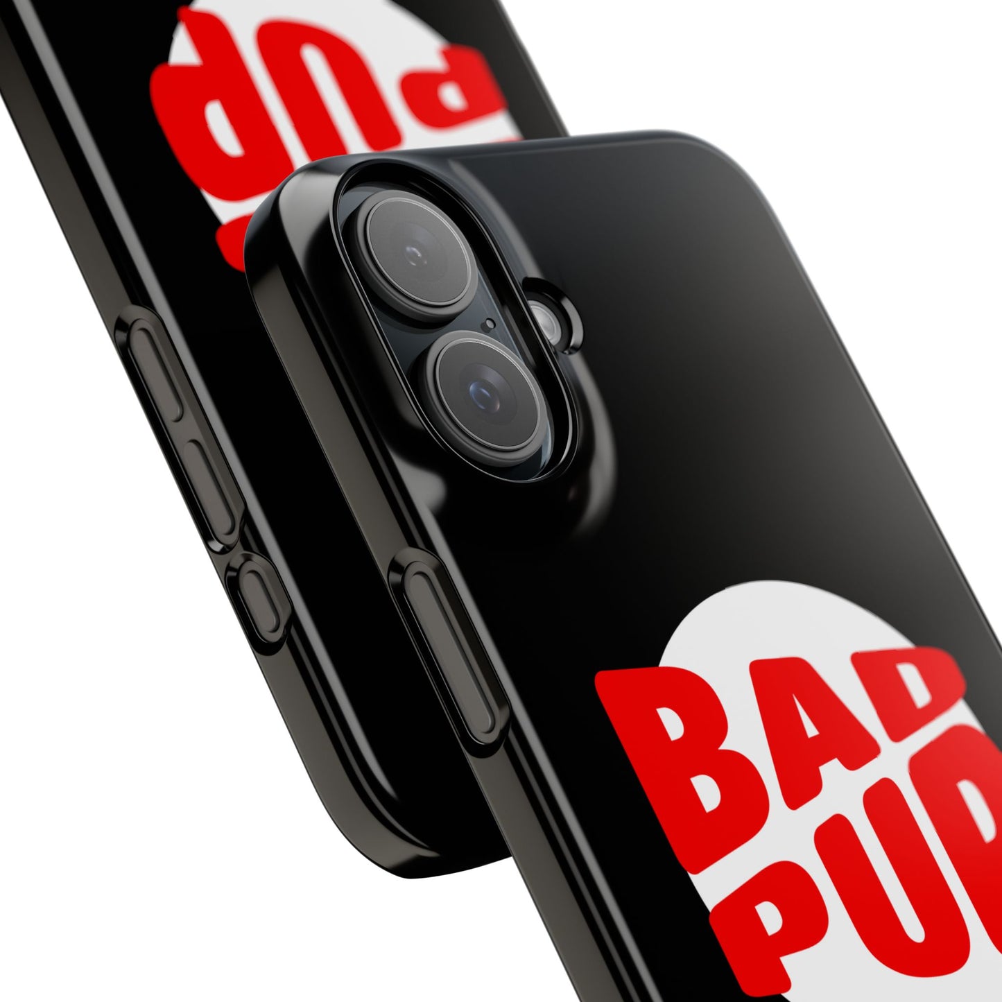 Bad Pup Slim iPhone Cases - Black