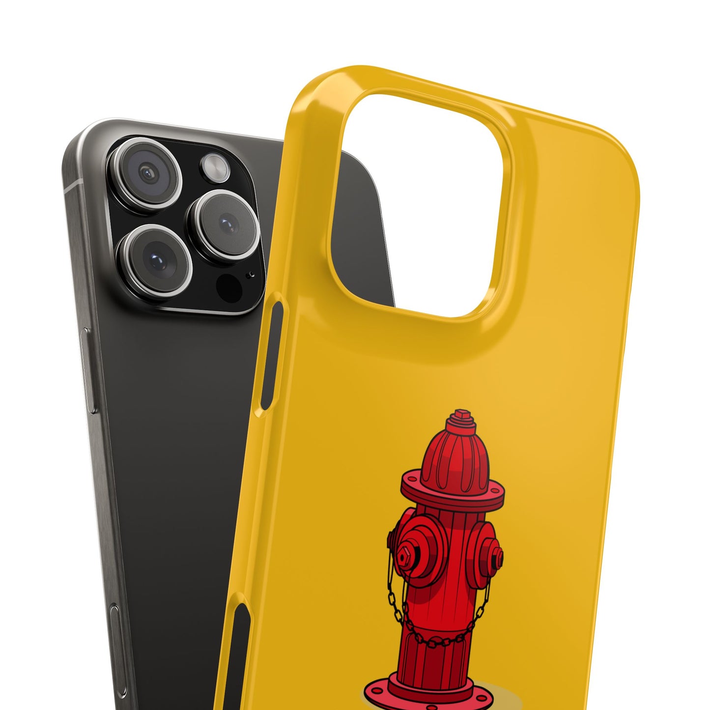 Hydrant Slim iPhone Cases - Yellow