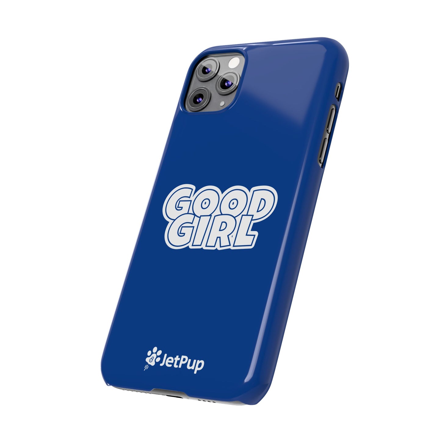 Good Girl Slim iPhone Cases - Blue