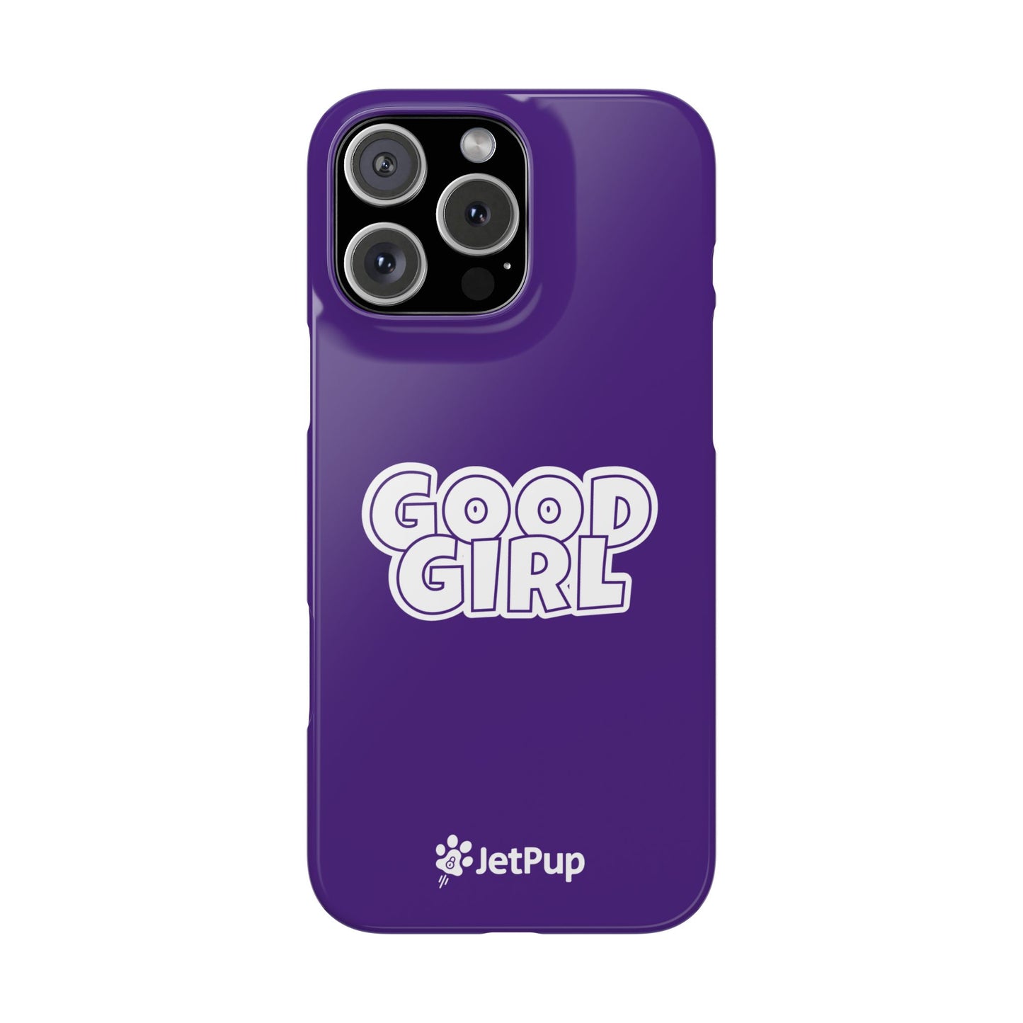 Good Girl Slim iPhone Cases - Purple