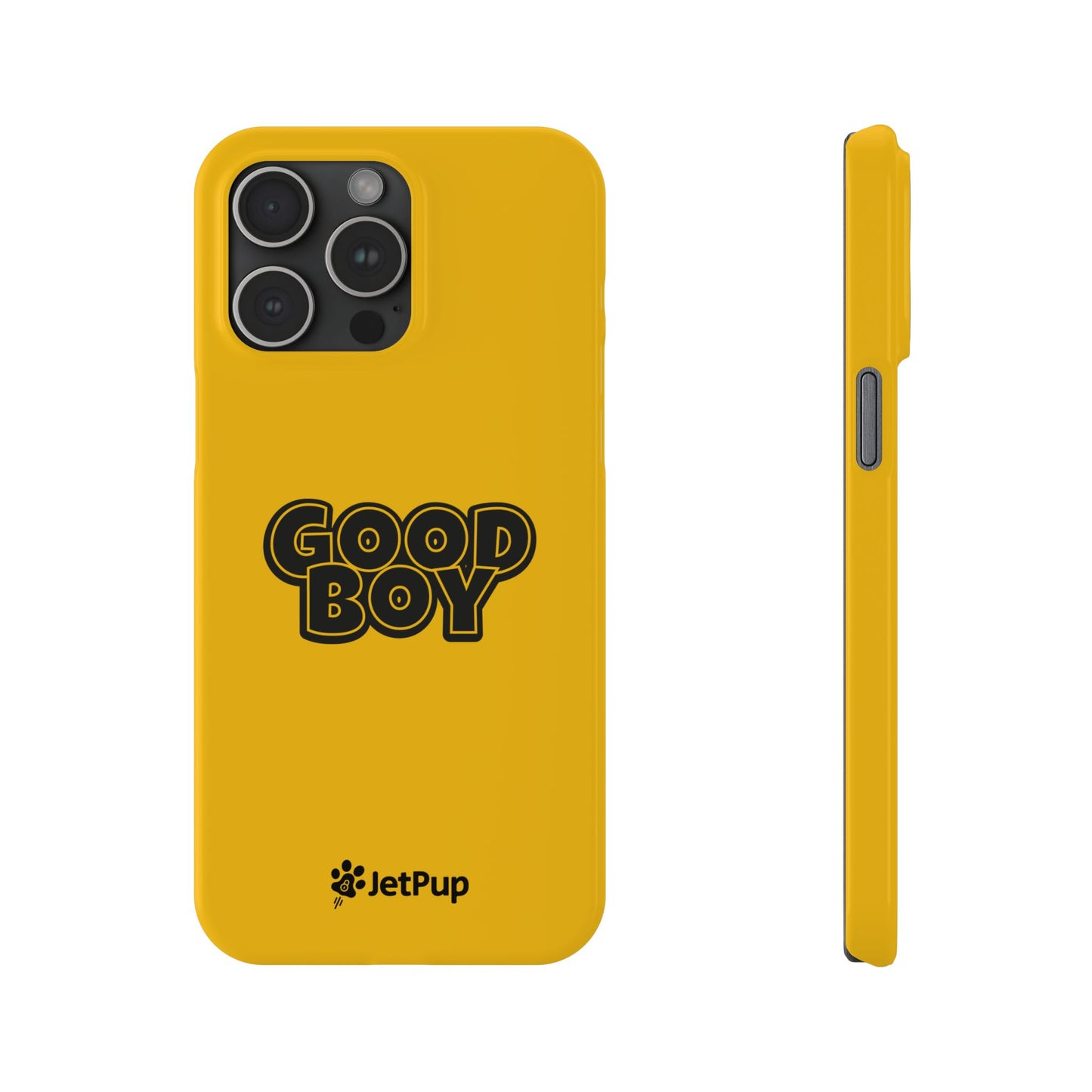 Good Boy Slim iPhone Cases - Yellow