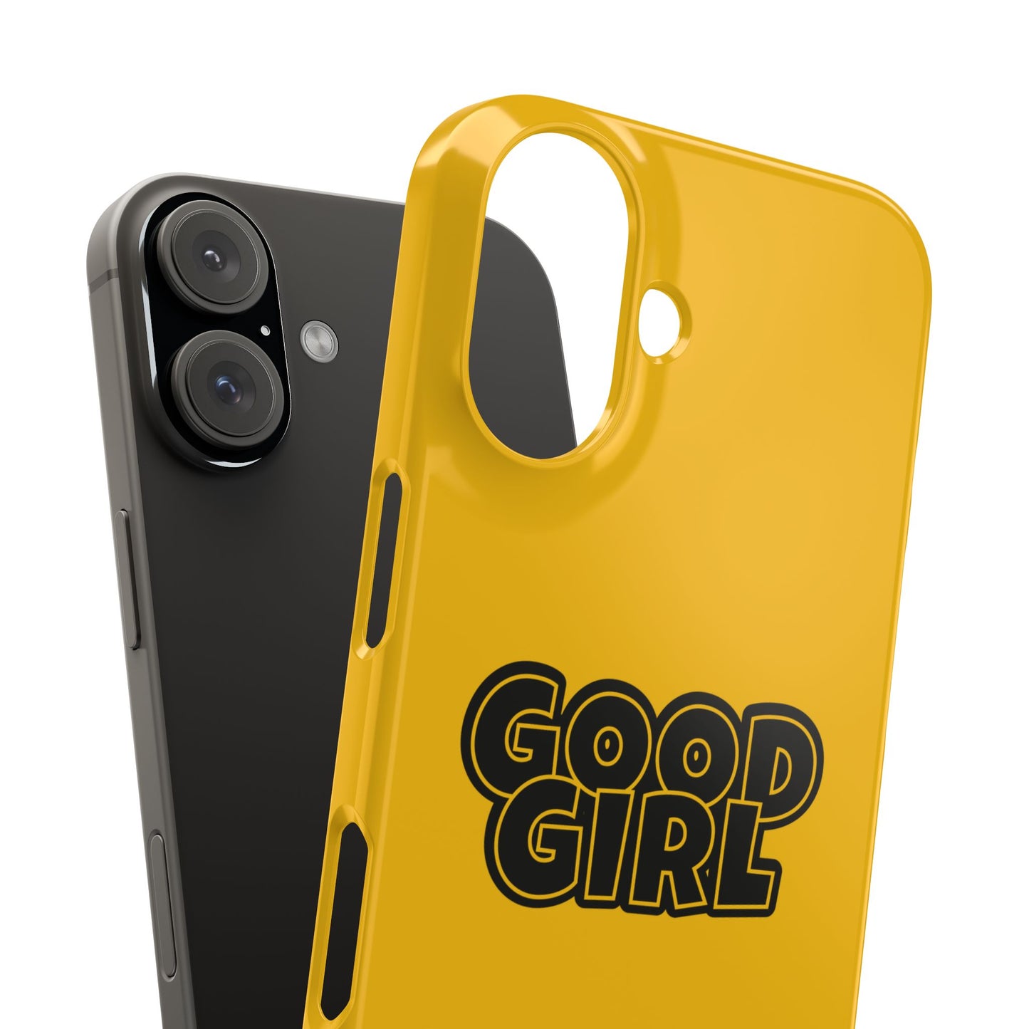 Good Girl Slim iPhone Cases - Yellow