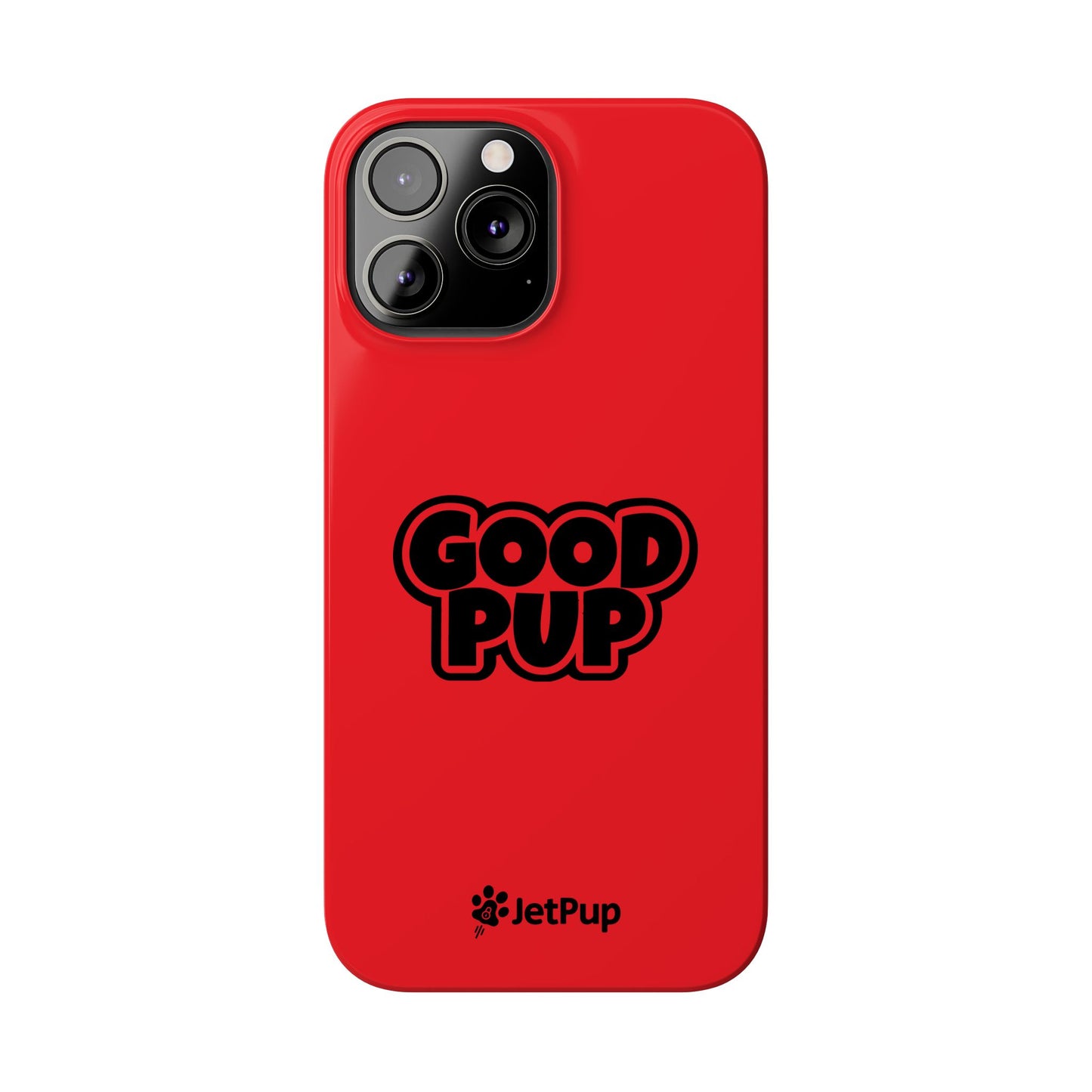 Good Pup Slim iPhone Cases - Red