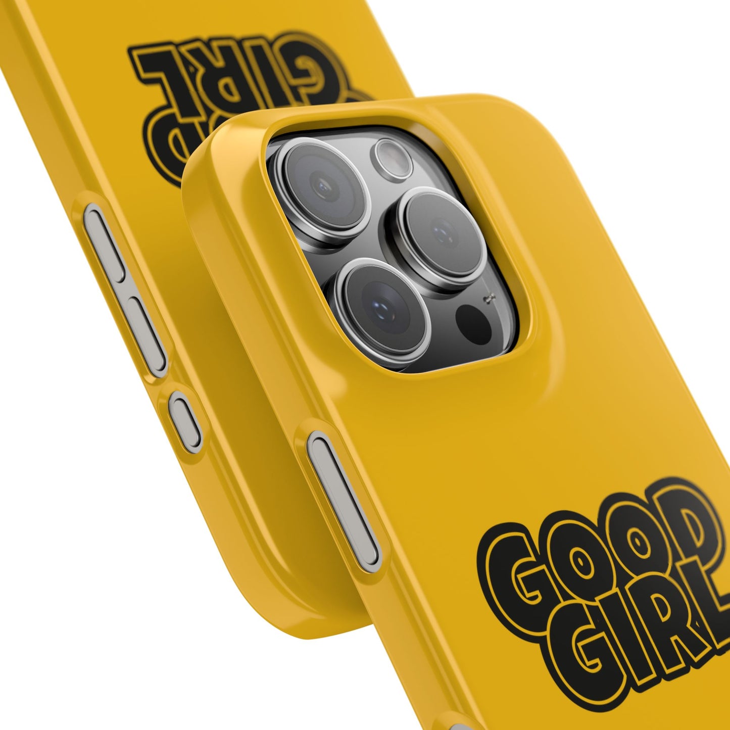 Good Girl Slim iPhone Cases - Yellow