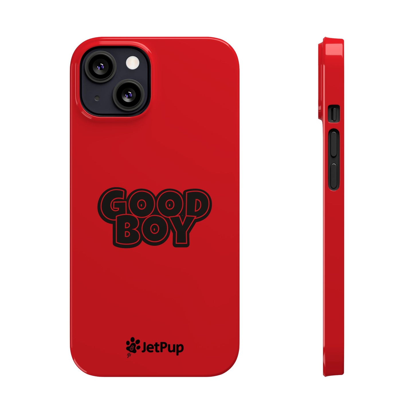 Good Boy Slim iPhone Cases - Red