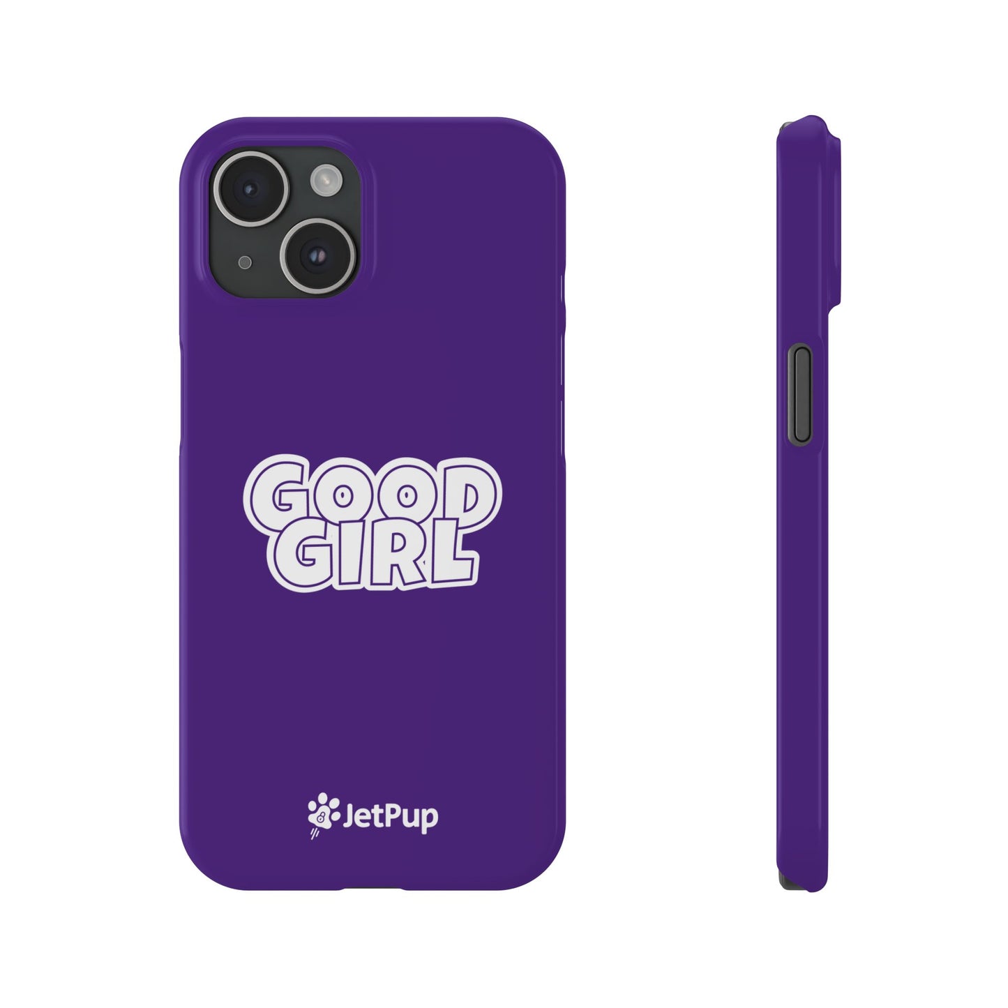 Good Girl Slim iPhone Cases - Purple