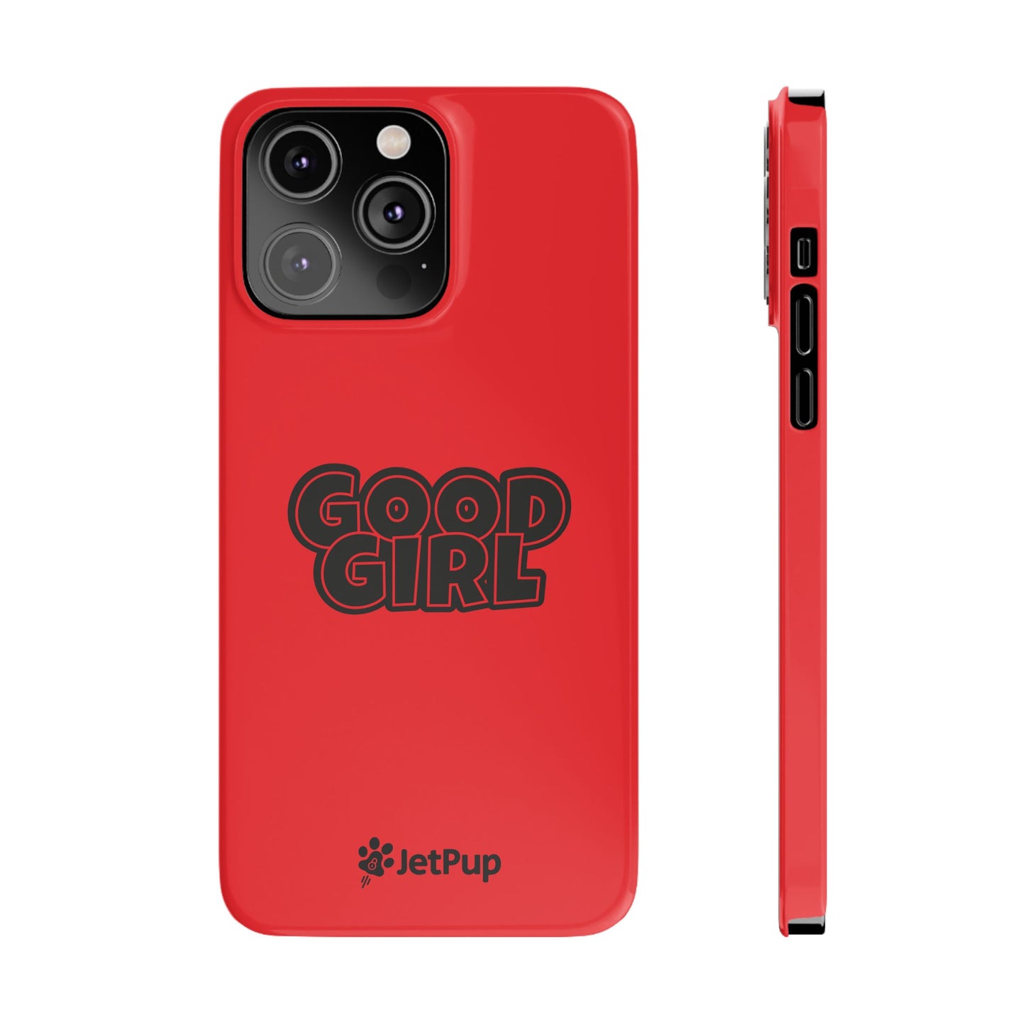 Good Girl Slim iPhone Cases - Red