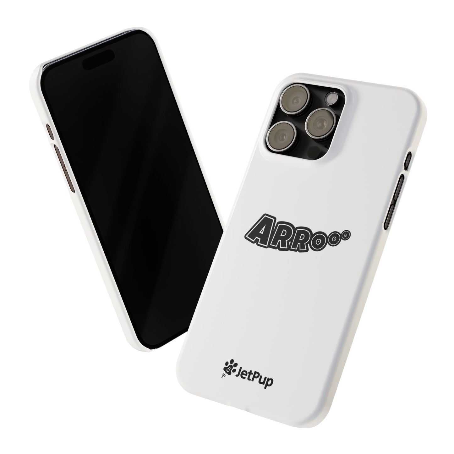 Arrooo Slim iPhone Cases - White