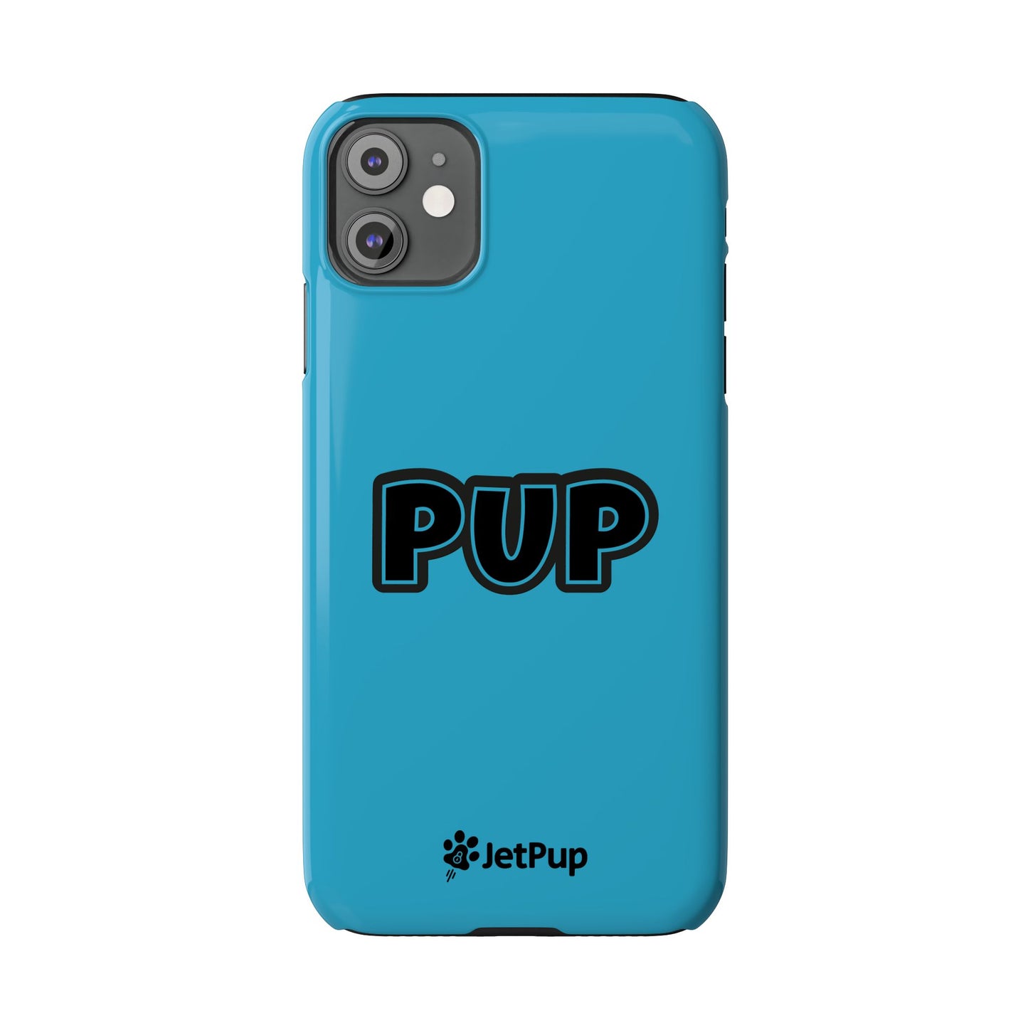 Pup Slim iPhone Cases - Turquoise