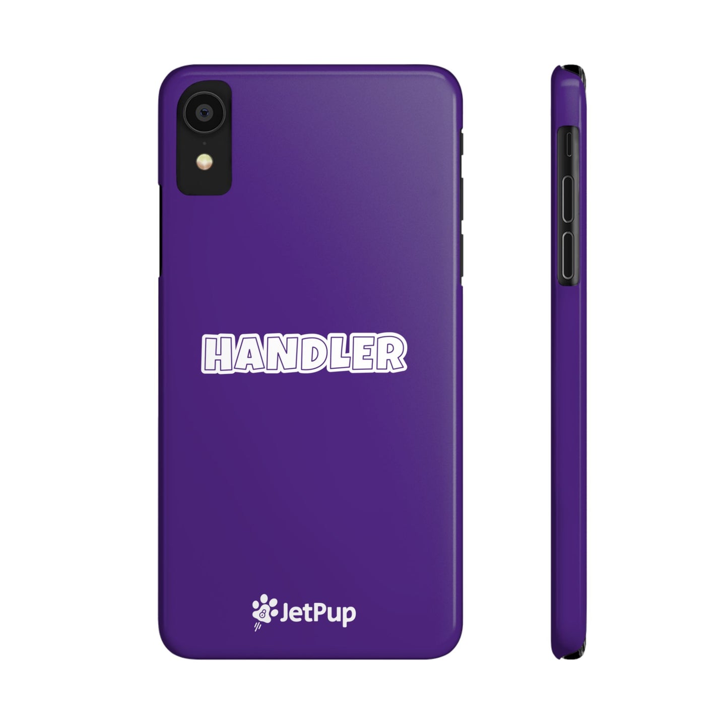 Handler Slim iPhone Cases - Purple