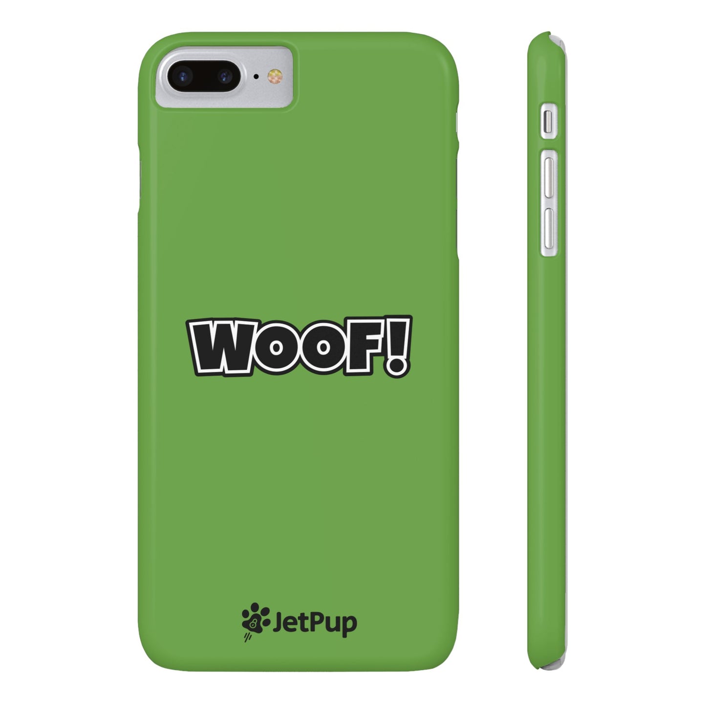 Woof Slim iPhone Cases - Green