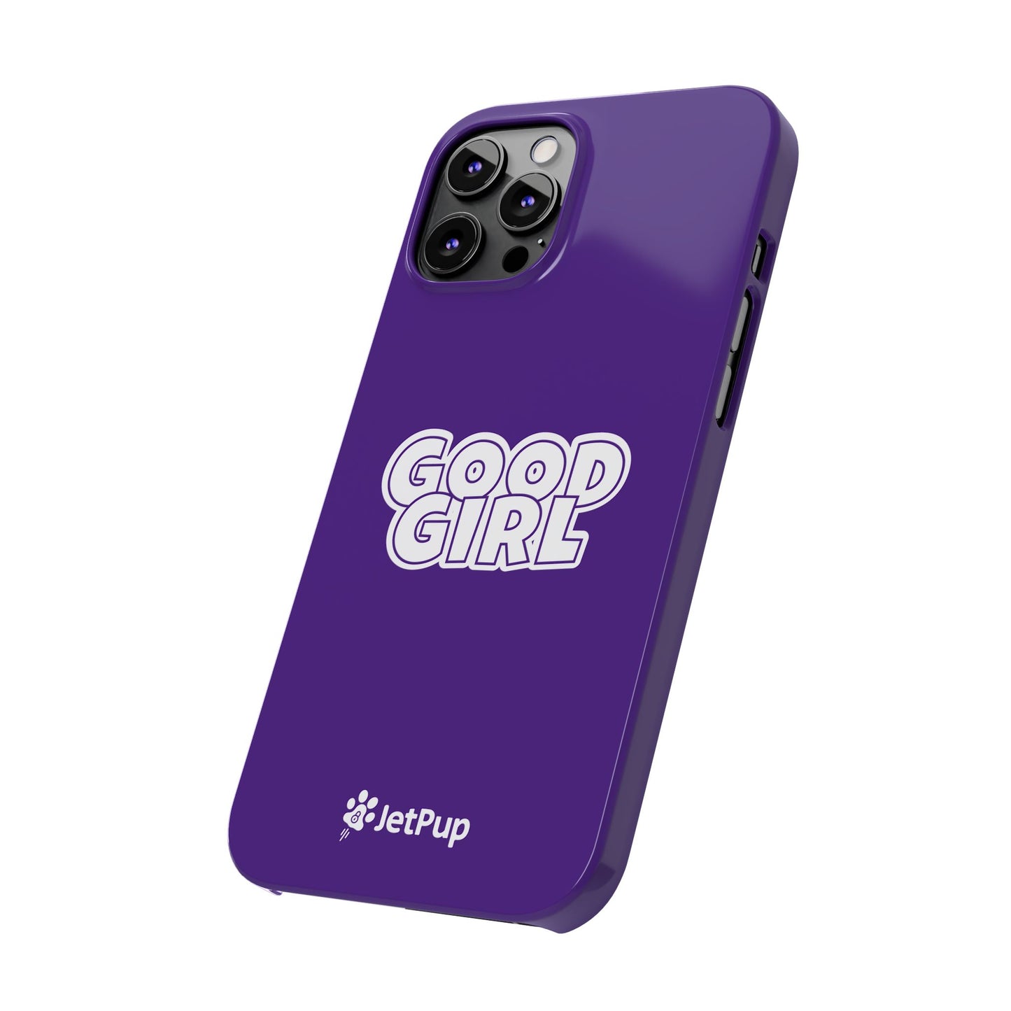 Good Girl Slim iPhone Cases - Purple