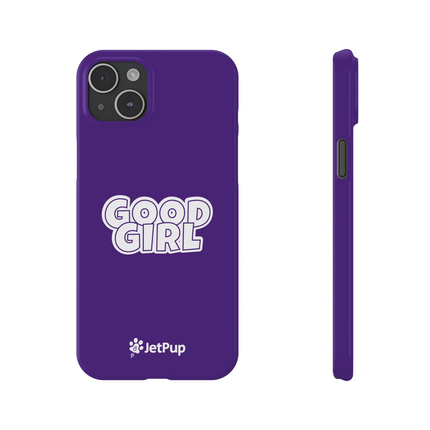Good Girl Slim iPhone Cases - Purple