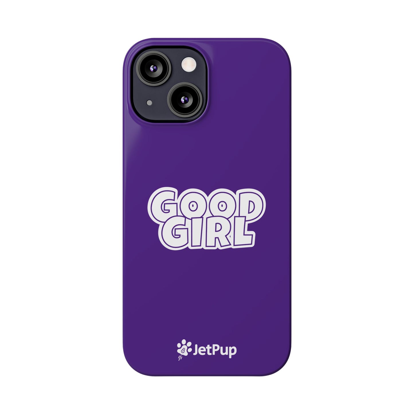 Good Girl Slim iPhone Cases - Purple