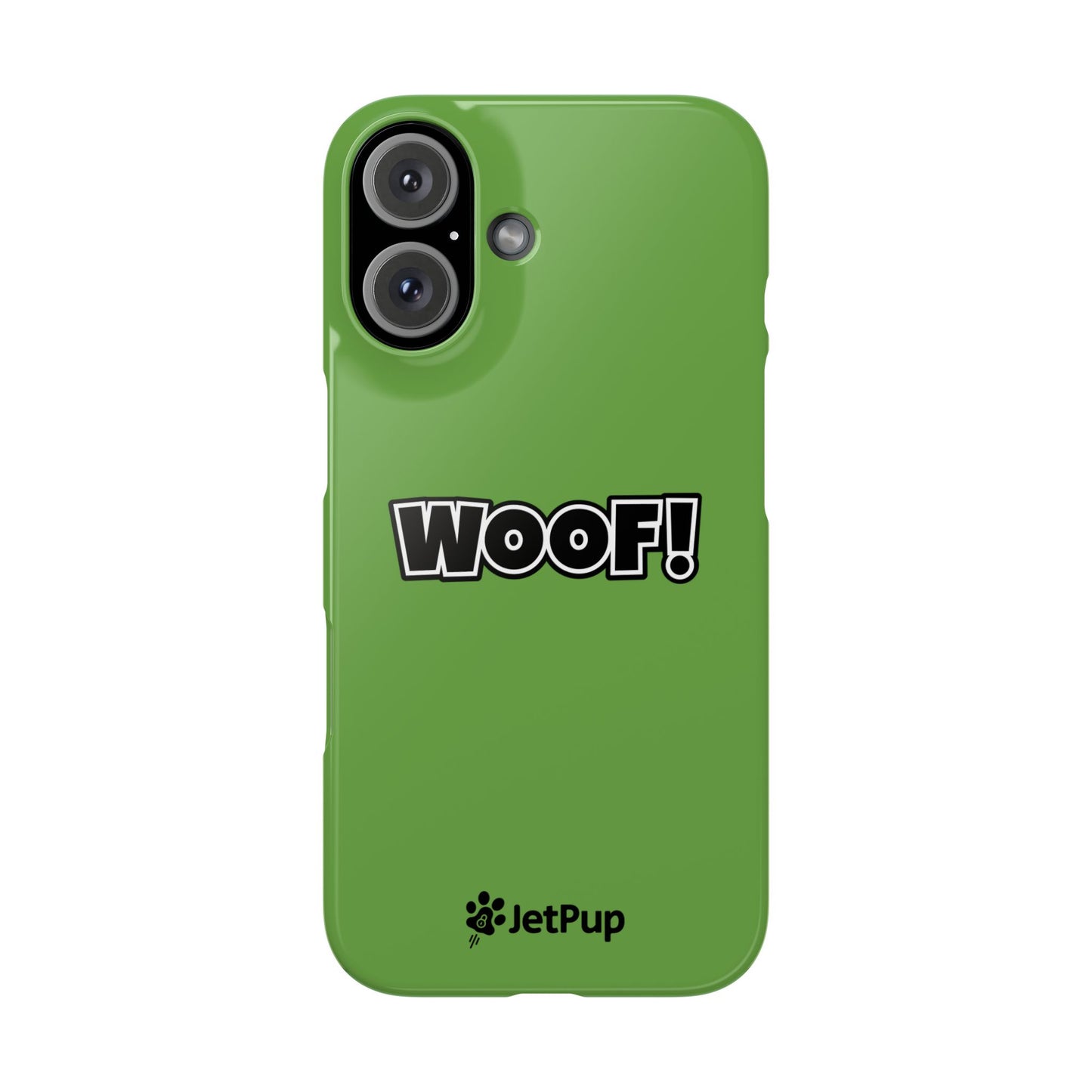 Woof Slim iPhone Cases - Green
