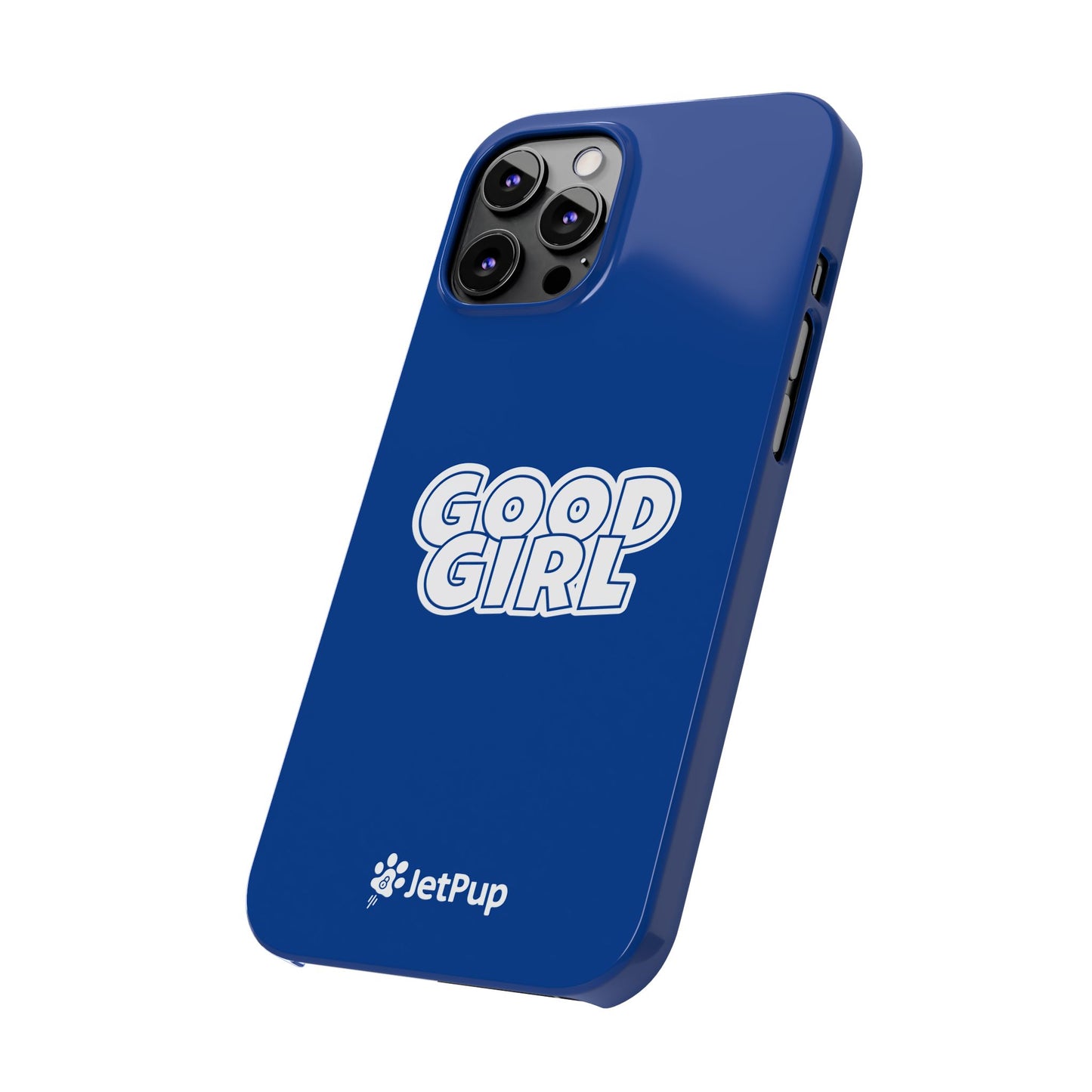 Good Girl Slim iPhone Cases - Blue