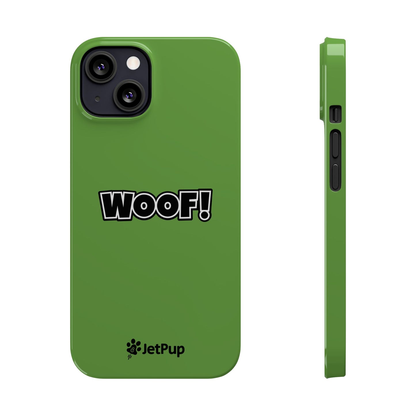 Woof Slim iPhone Cases - Green