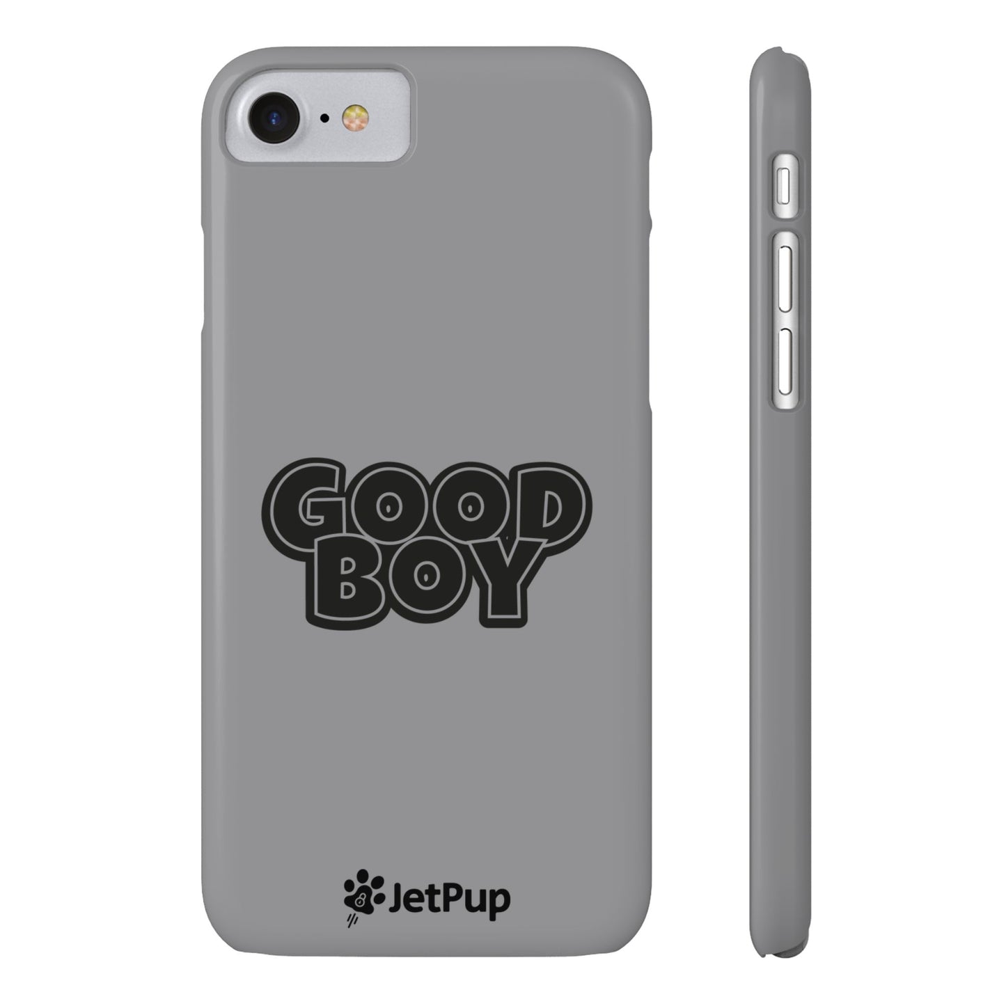 Good Boy Slim iPhone Cases - Grey