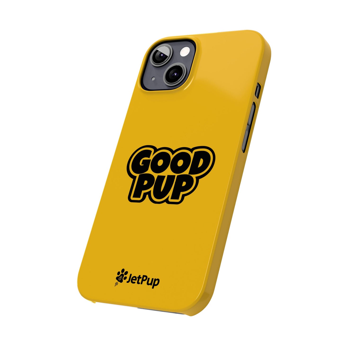 Good Pup Slim iPhone Cases - Yellow