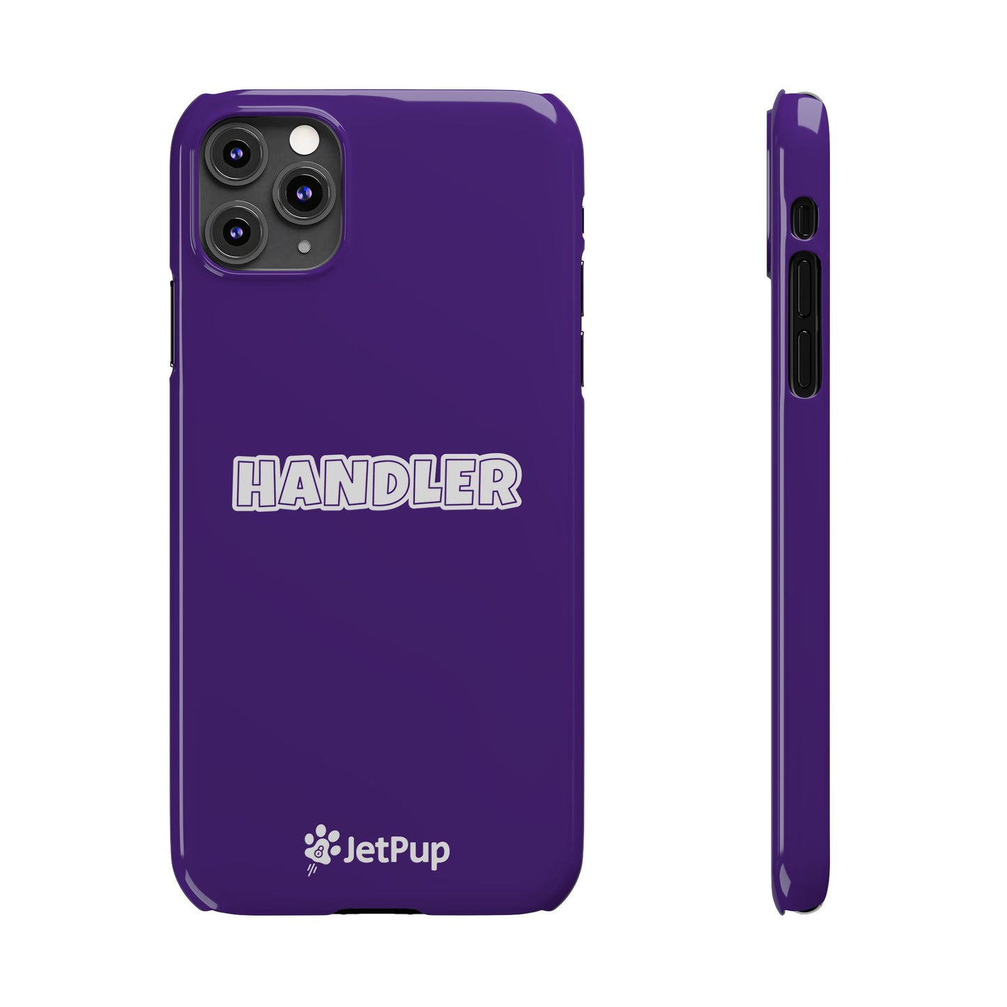 Handler Slim iPhone Cases - Purple