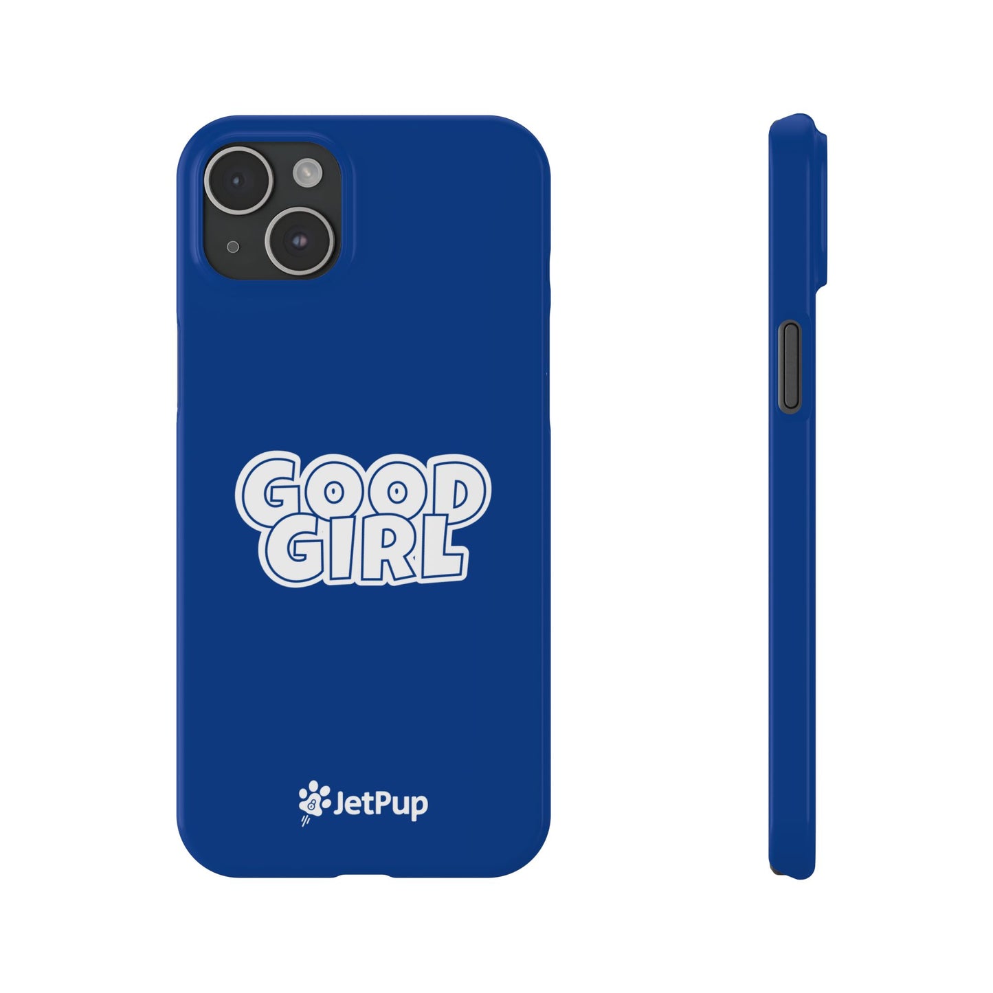 Good Girl Slim iPhone Cases - Blue