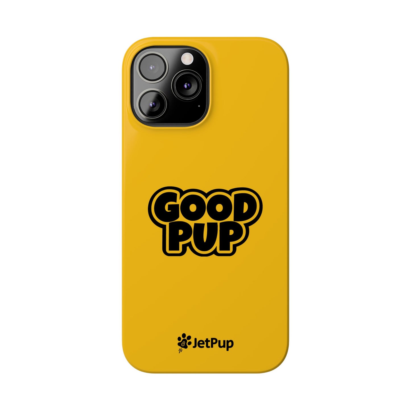 Good Pup Slim iPhone Cases - Yellow