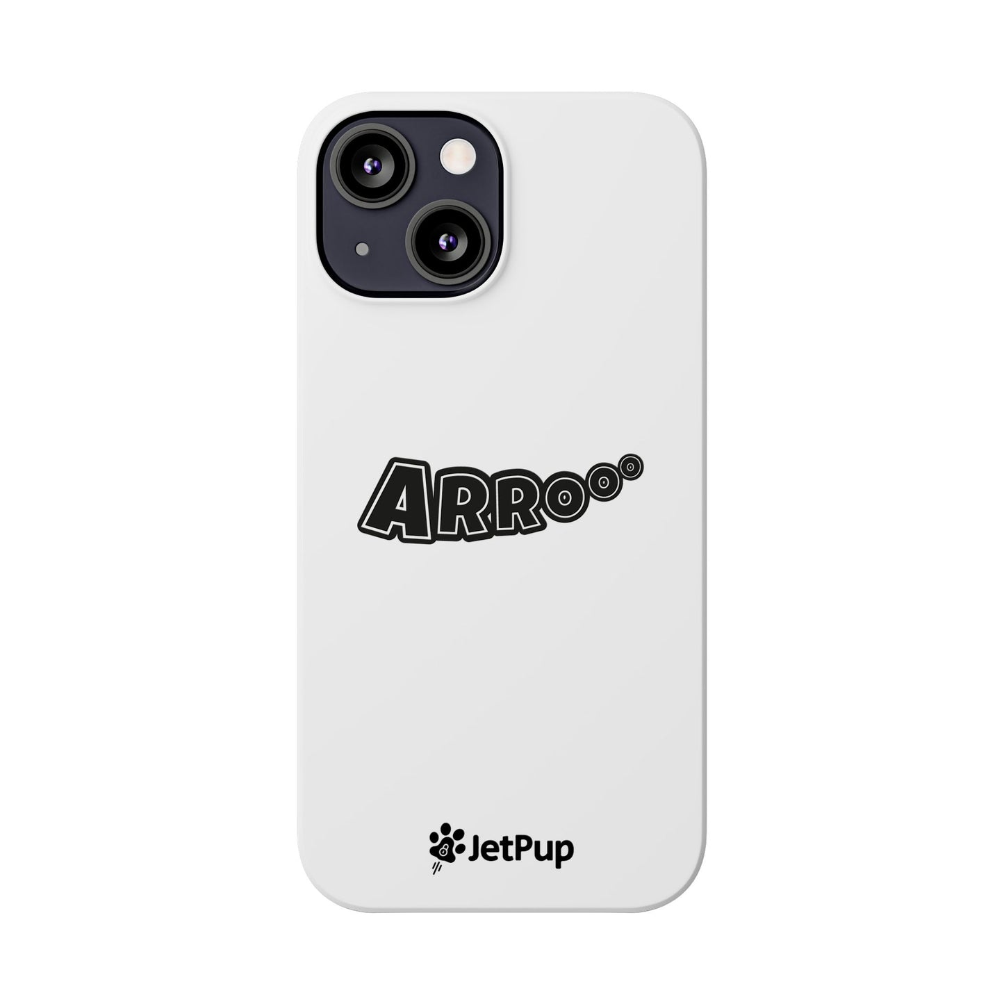 Arrooo Slim iPhone Cases - White