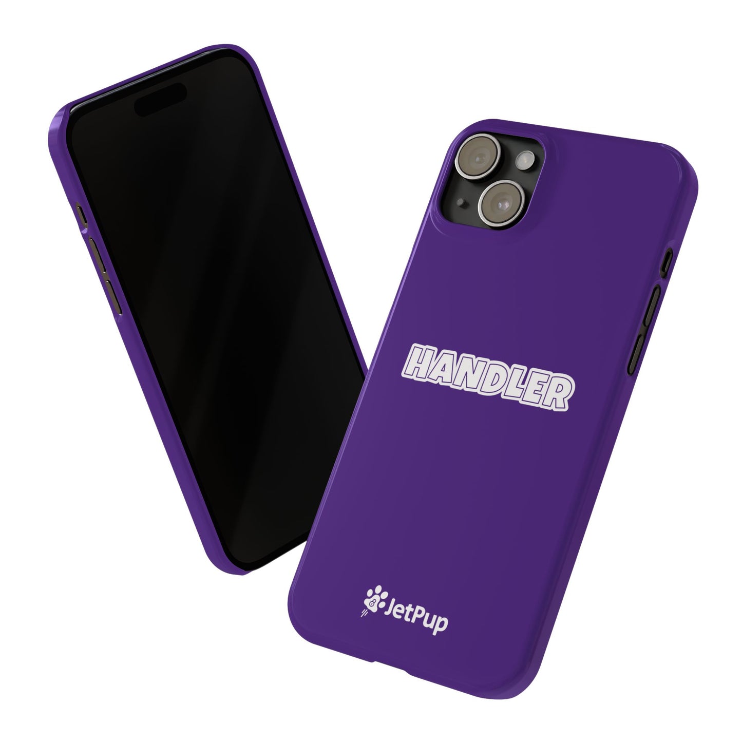 Handler Slim iPhone Cases - Purple