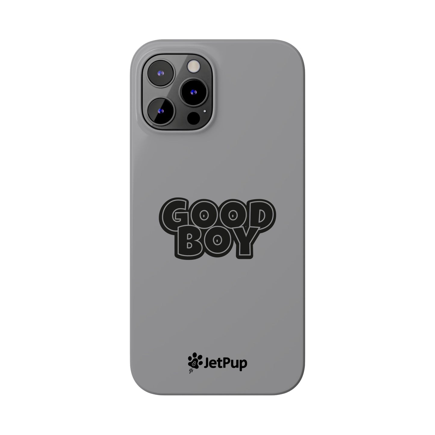 Good Boy Slim iPhone Cases - Grey