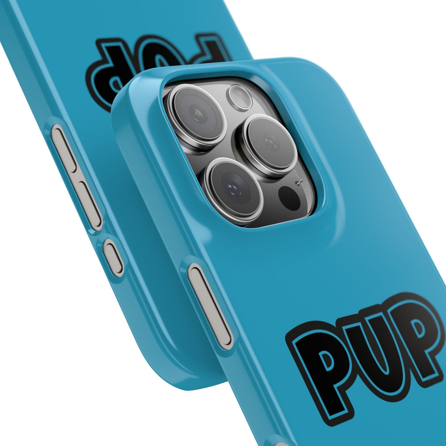 Pup Slim iPhone Cases - Turquoise