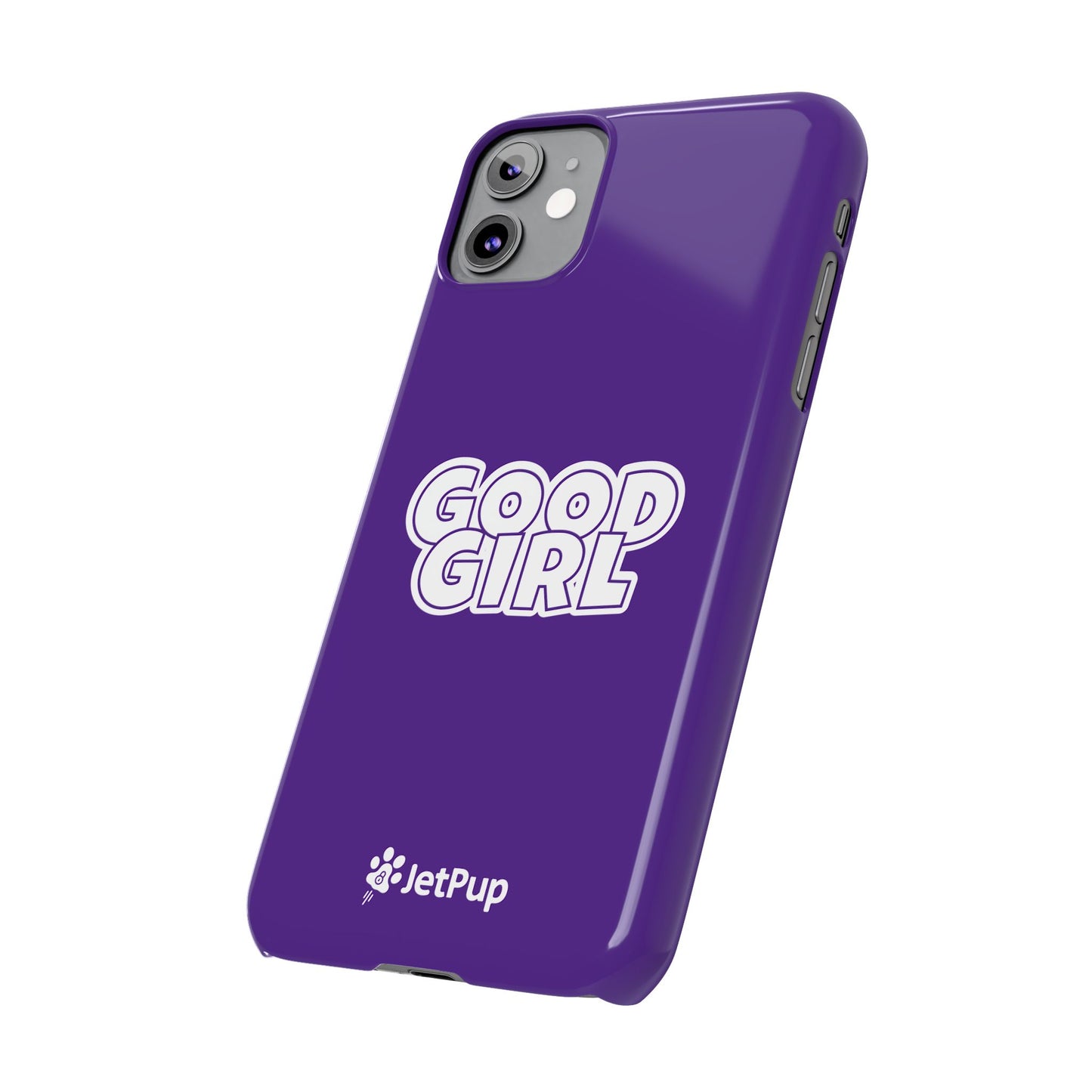 Good Girl Slim iPhone Cases - Purple