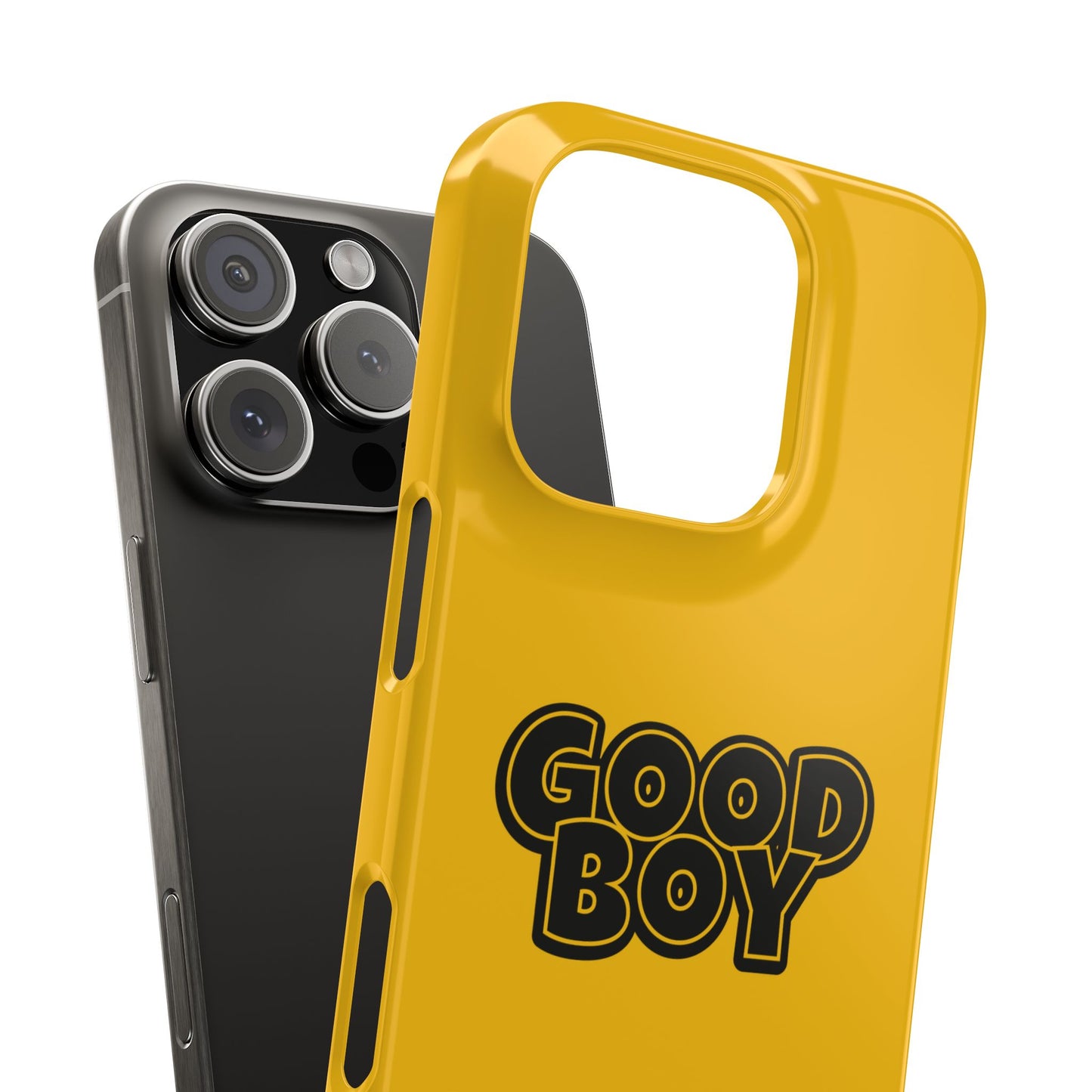 Good Boy Slim iPhone Cases - Yellow