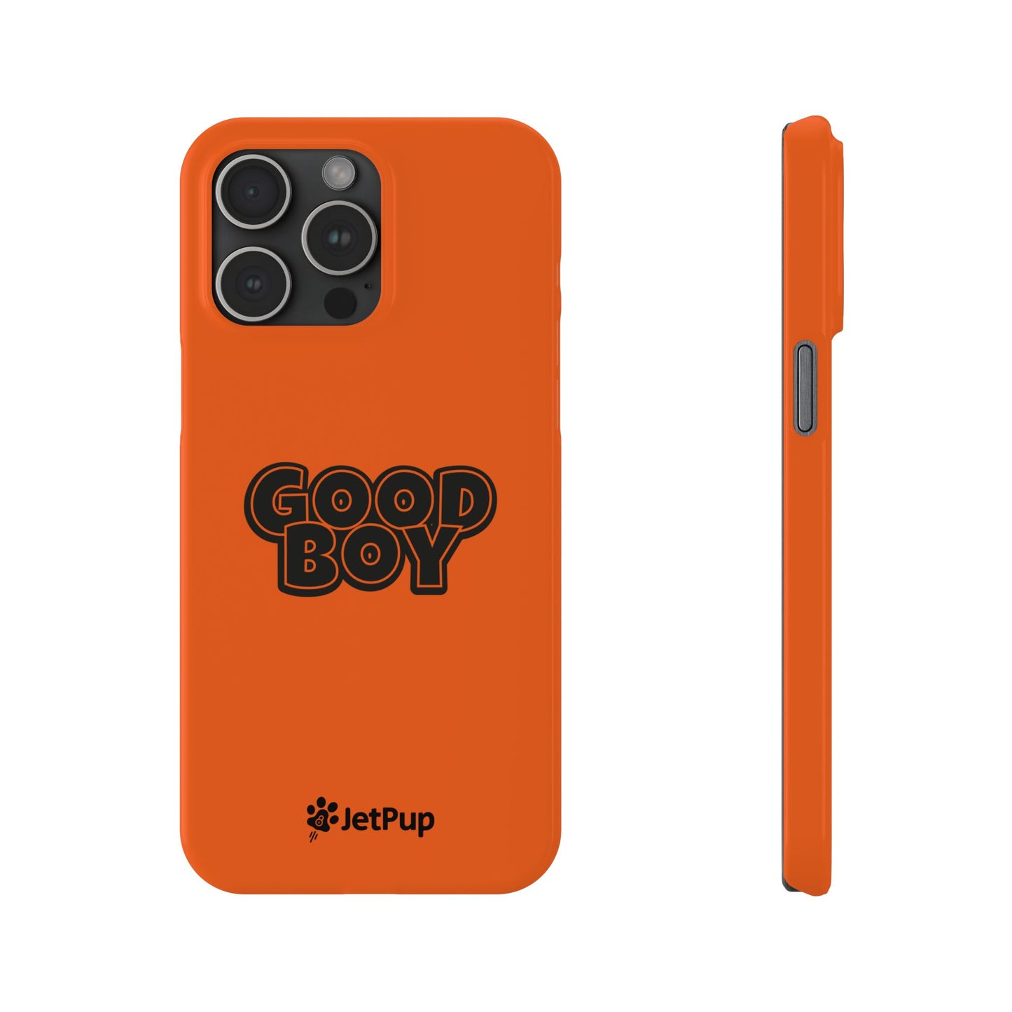 Good Boy Slim iPhone Cases - Orange