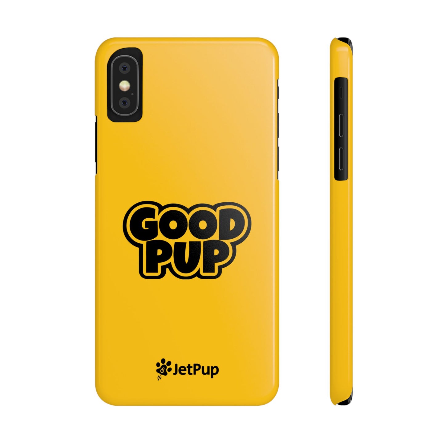 Good Pup Slim iPhone Cases - Yellow