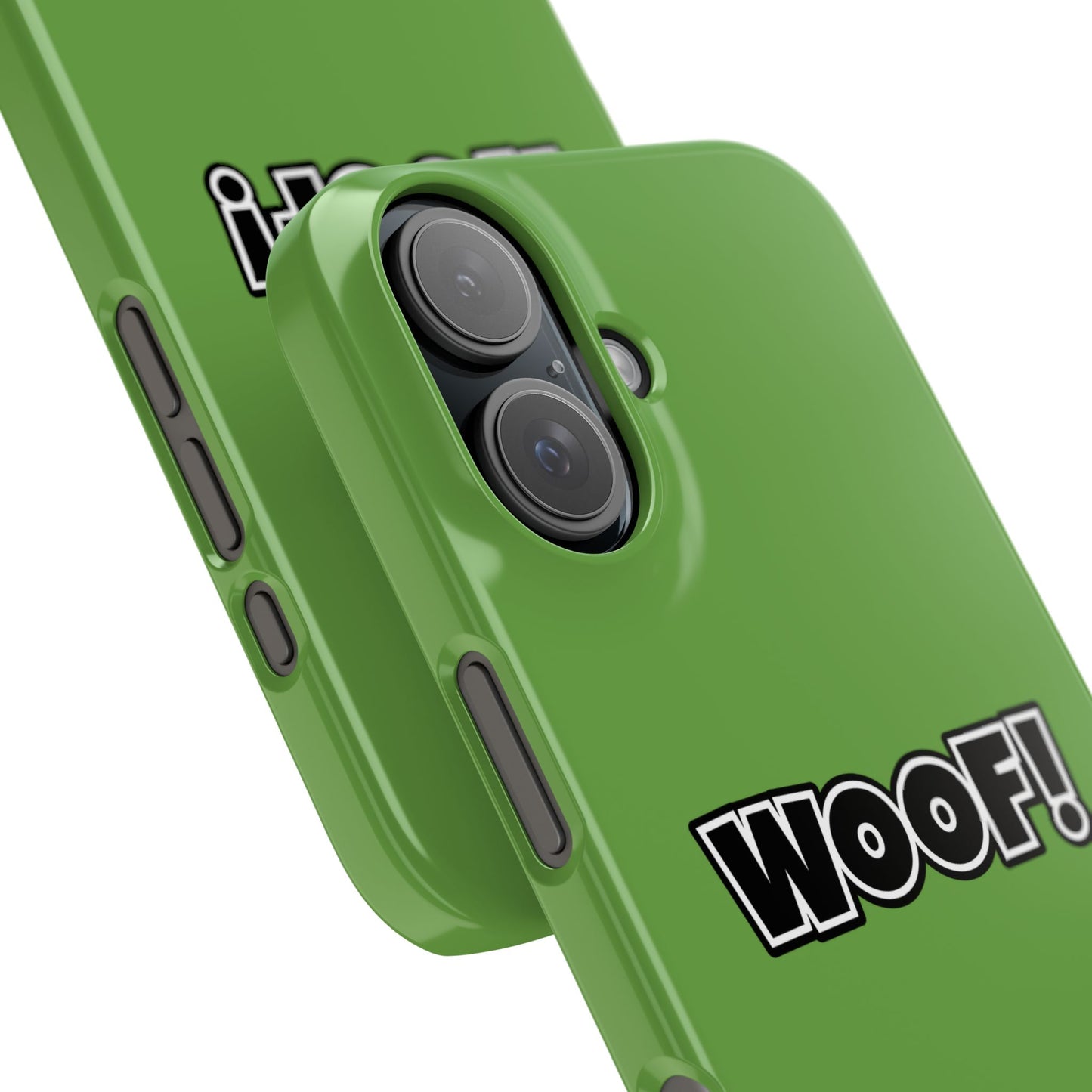 Woof Slim iPhone Cases - Green
