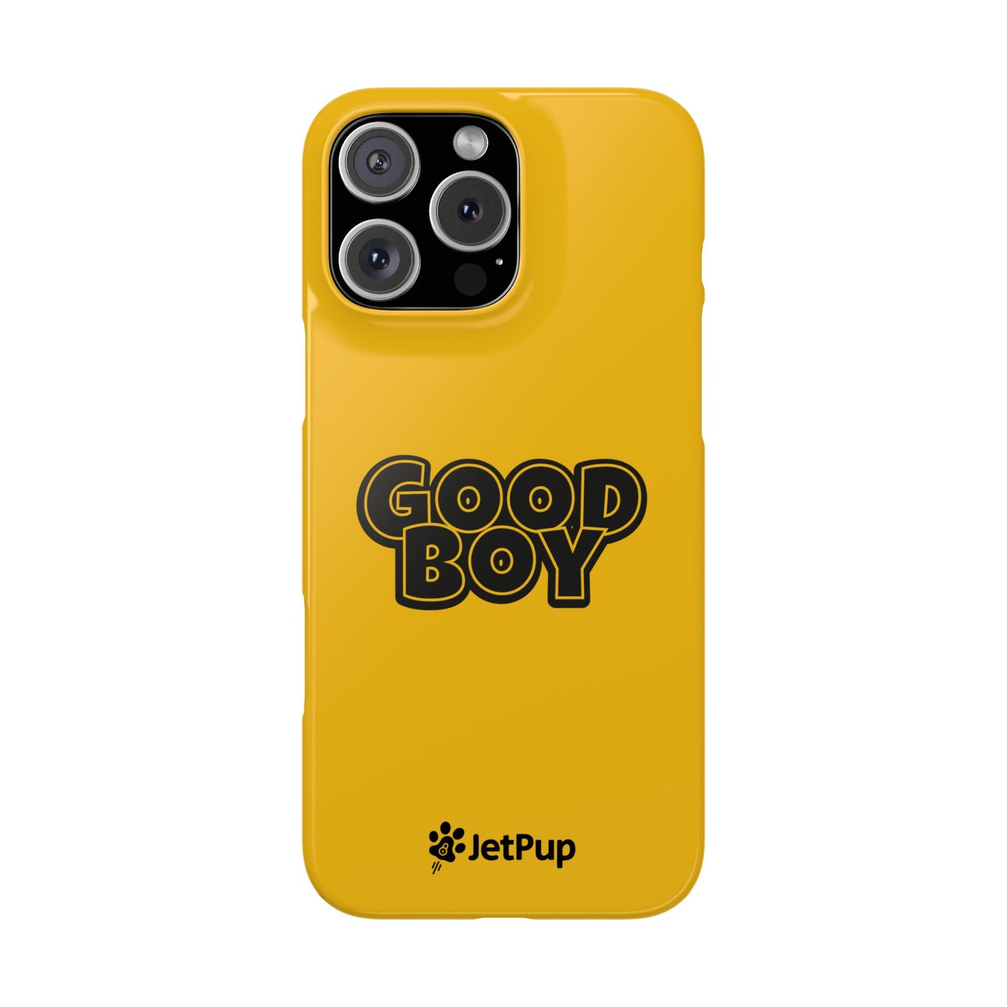 Good Boy Slim iPhone Cases - Yellow
