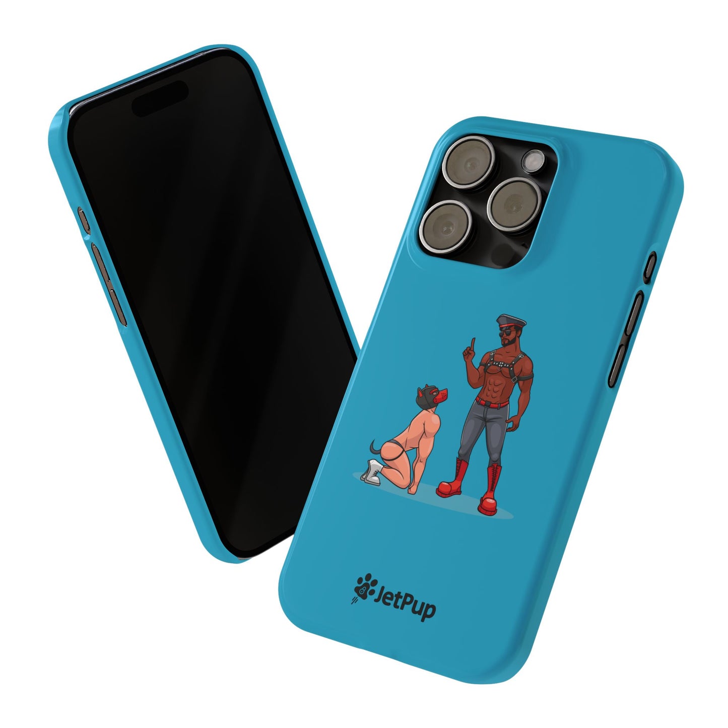 Sir & Pup Slim iPhone Cases - Turquoise