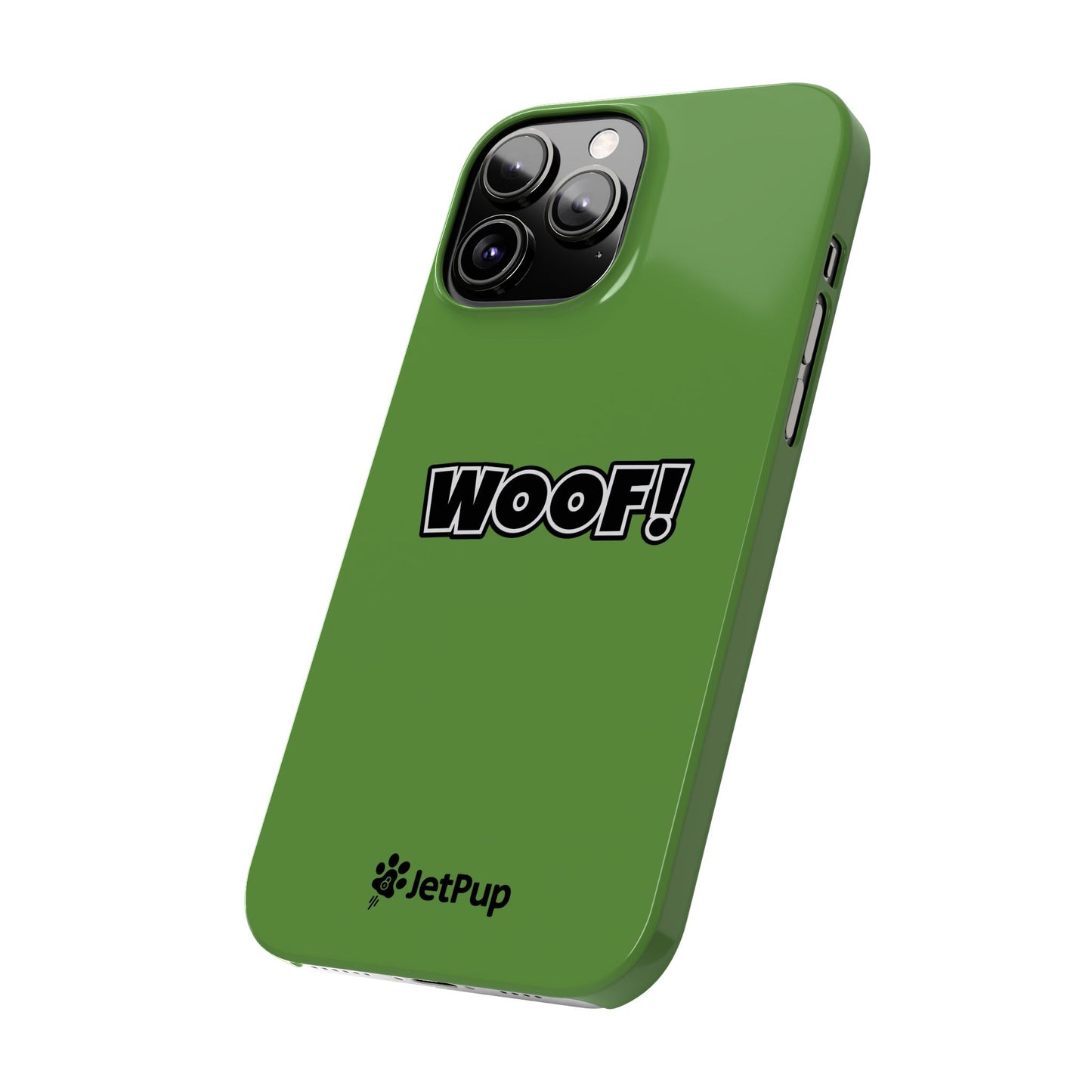 Woof Slim iPhone Cases - Green