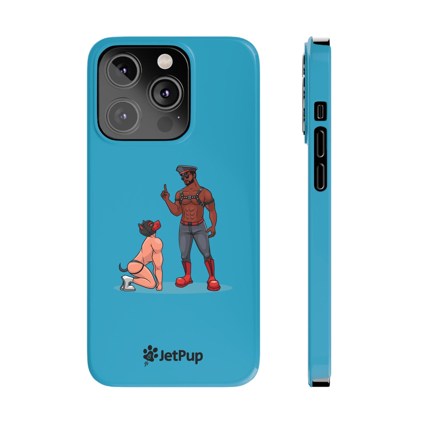 Sir & Pup Slim iPhone Cases - Turquoise