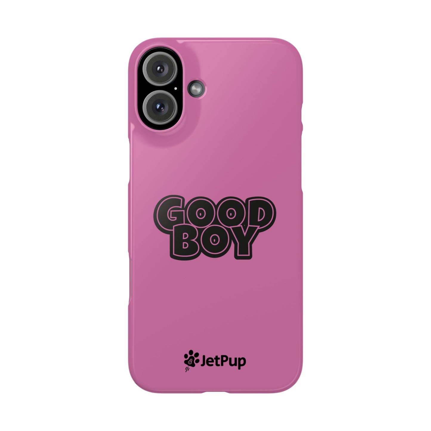 Good Boy Slim iPhone Cases - Pink