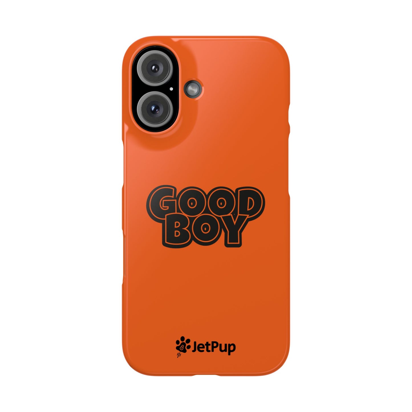 Good Boy Slim iPhone Cases - Orange