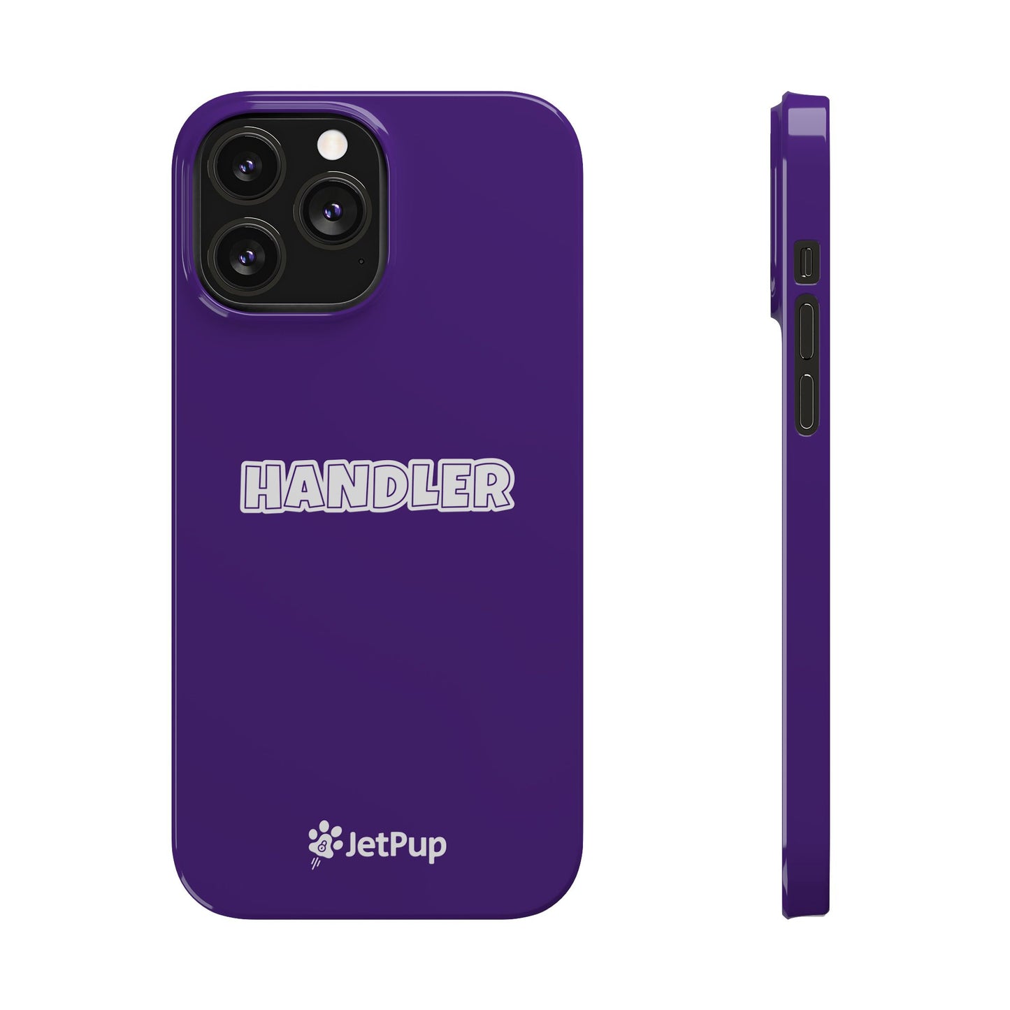 Handler Slim iPhone Cases - Purple