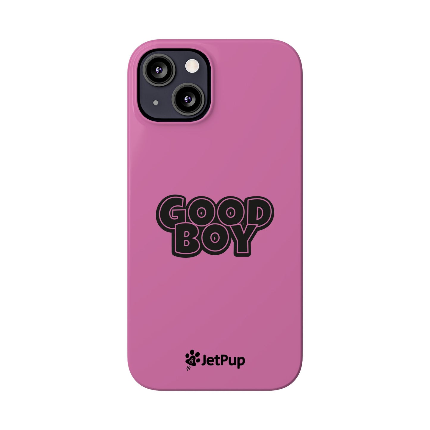 Good Boy Slim iPhone Cases - Pink