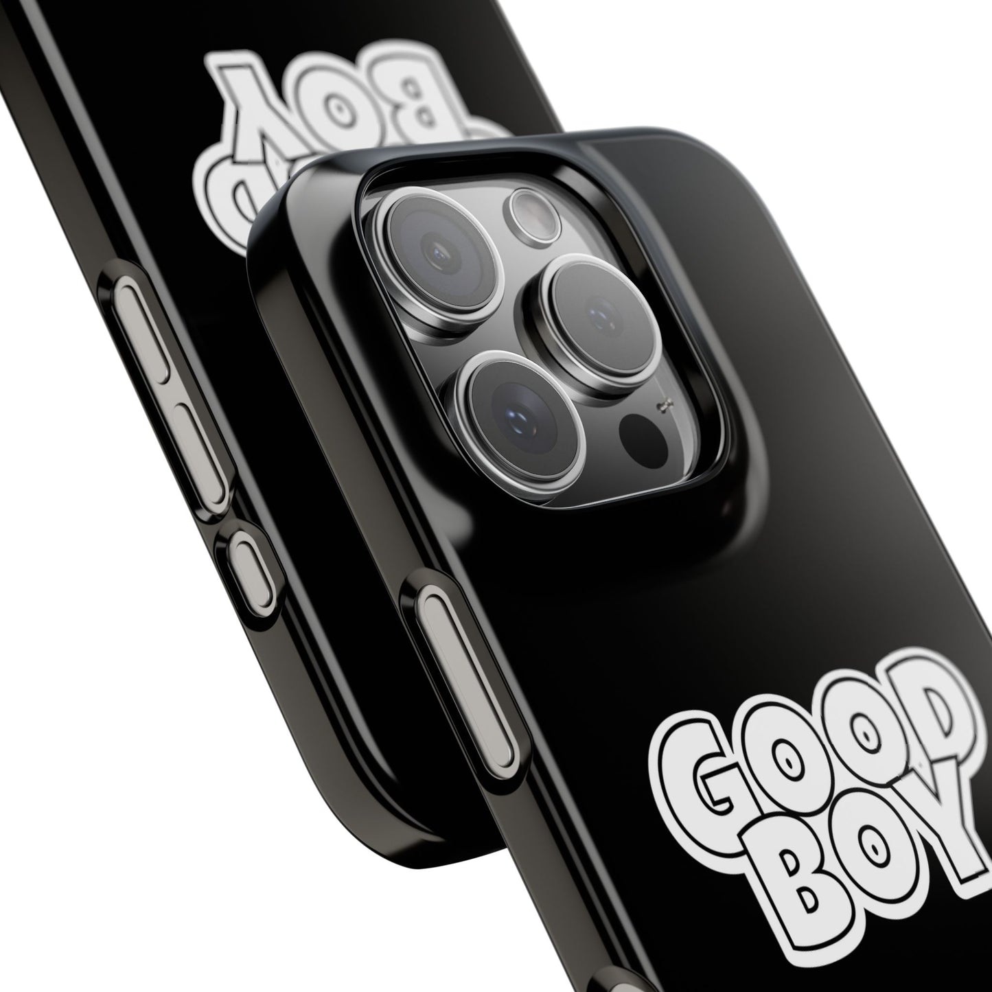Good Boy Slim iPhone Cases - Black