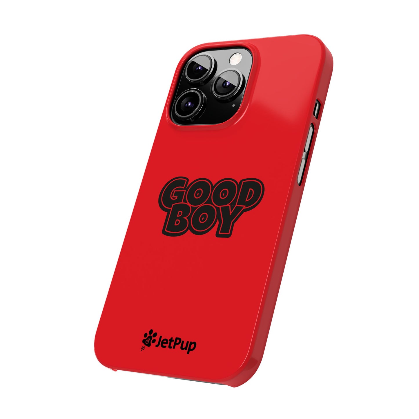 Good Boy Slim iPhone Cases - Red