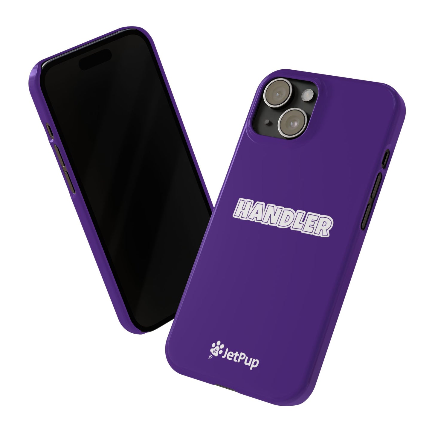 Handler Slim iPhone Cases - Purple