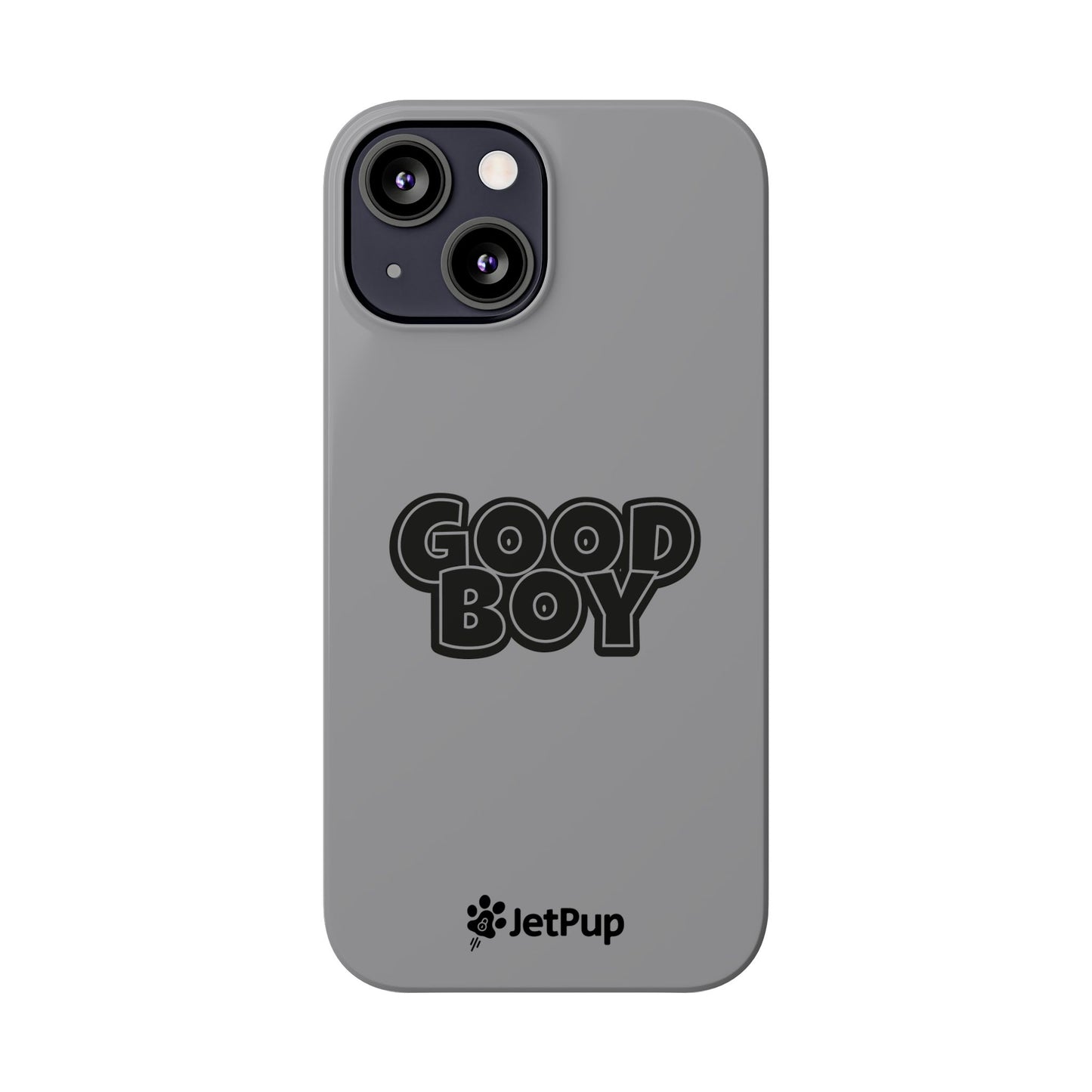 Good Boy Slim iPhone Cases - Grey