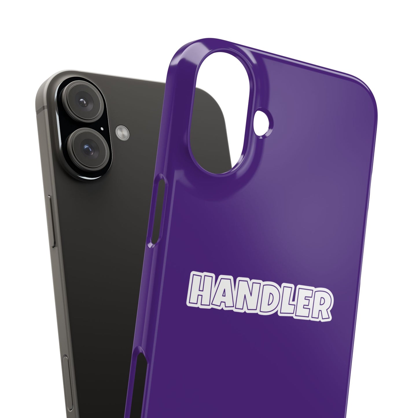 Handler Slim iPhone Cases - Purple