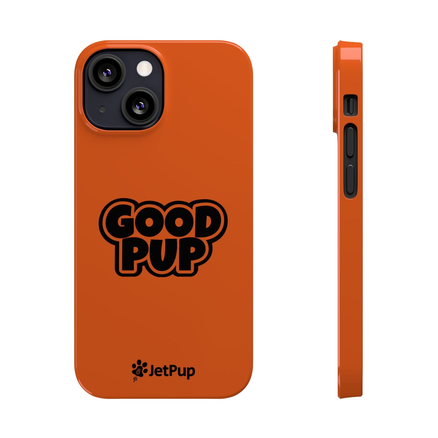 Good Pup Slim iPhone Cases - Orange